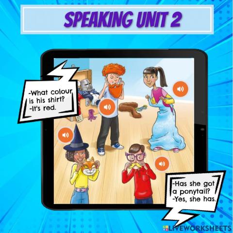 Speaking 3º unit 2