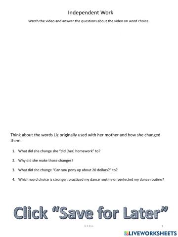 6.2.0 independent work 2