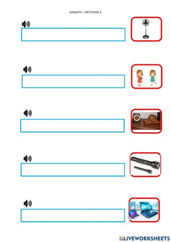 Gadgets 3 - Dictation