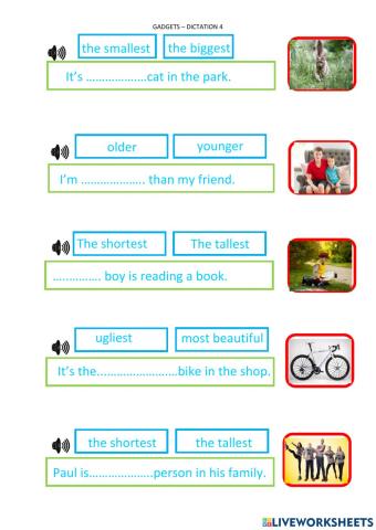 Gadgets 4 - Dictation