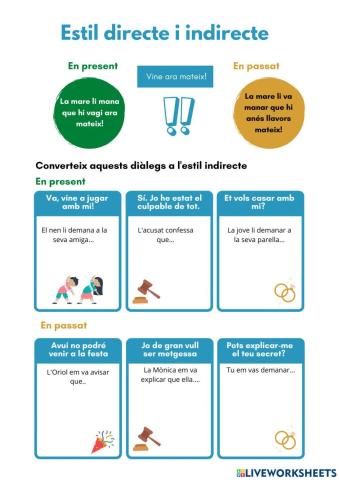 Estil directe i indirecte