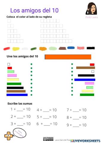 Regletas matemáticas