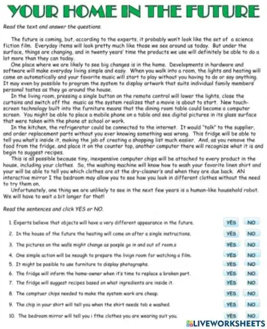 Your home in the future