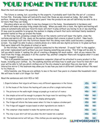 Your home in the future