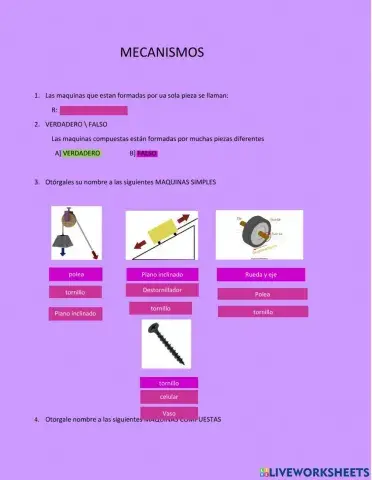 Los mecanismos