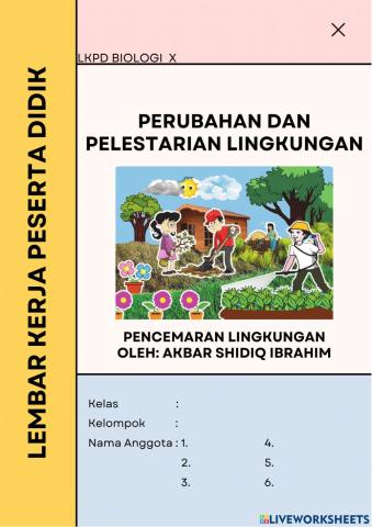 Perubahan dan Pelestarian Lingkungan
