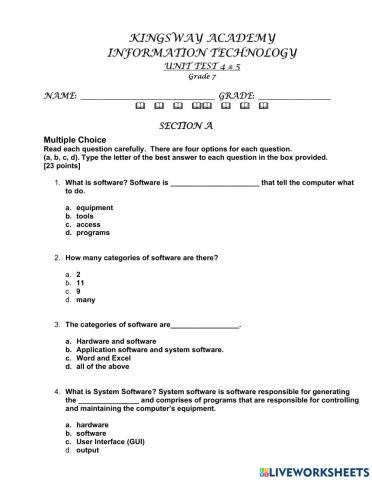 Software, Mouse & Keyboard