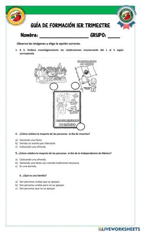 Guía de formación 1er trimestre