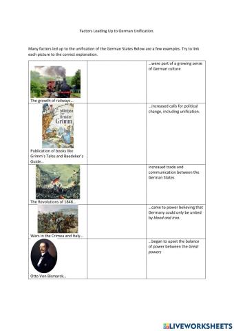 Factors Leading To German Unification