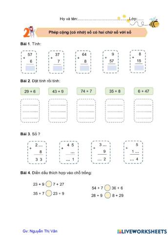 Luyện tập bài 19