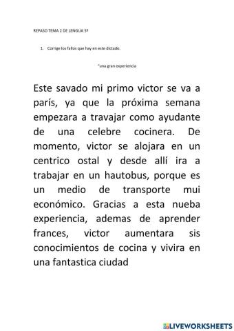 Repaso lengua acentuación.