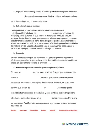 IMpresión 3D ficha 1