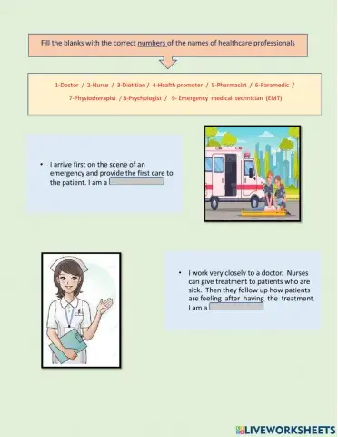 Healthcare professionals