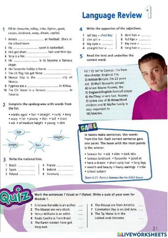 Prime time 1 SB p. 21