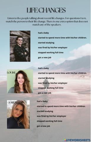Life Changes