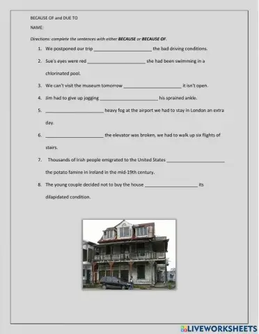 Because or Because of?