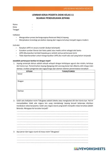 Pendudukan Jepang di Indonesia