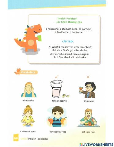 Health promblems for kids