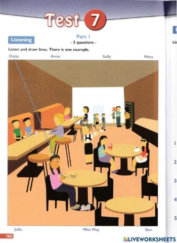 Succeed Movers Listening Test 7