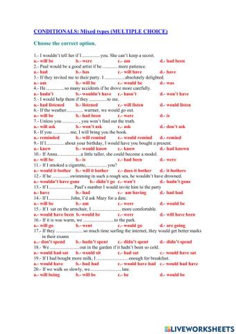 Conditional Sentence