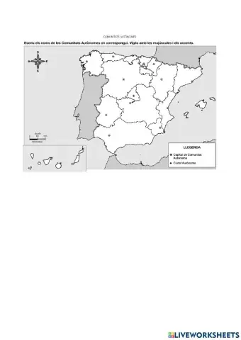 Comunitats Autònomes