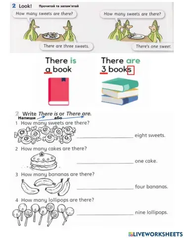 EW 1 u 5 there is there are