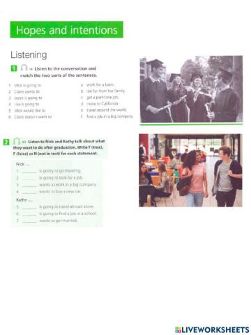 Listening plans