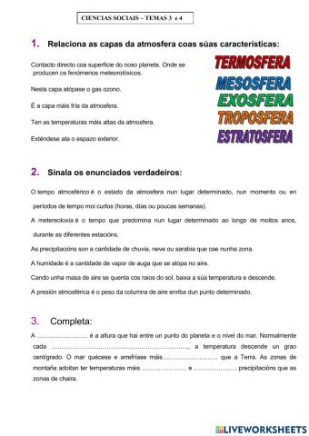 Tema 3: Clima no mundo