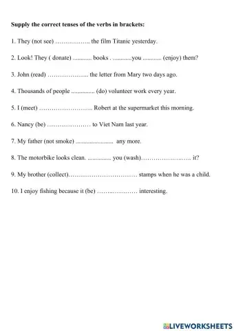 Grade 7 - Family words