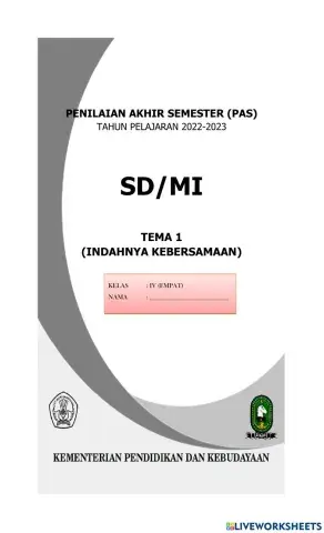 Penilaian Akhir Semester (PAS)