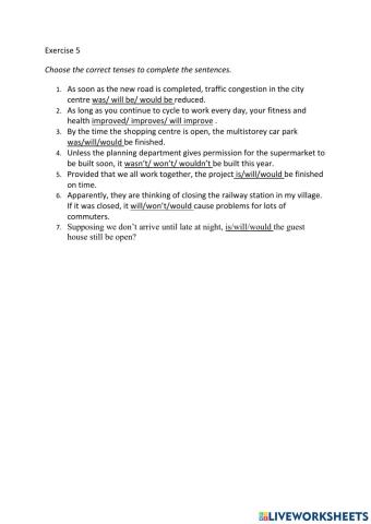 IE3, Unit 1, Grammar and Vocabulary, Exercise 5