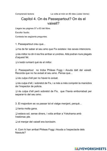 Capítol 4. On és Passepartout? On és el  vaixell?