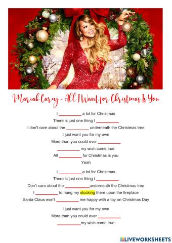 Mariah Carey - All i want for christmas is you