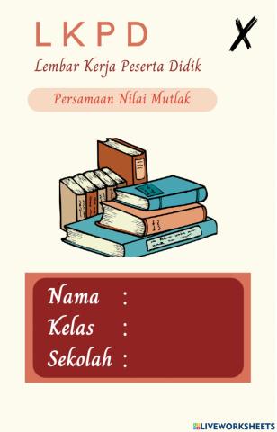 LKPD Persamaan Nilai Mutlak