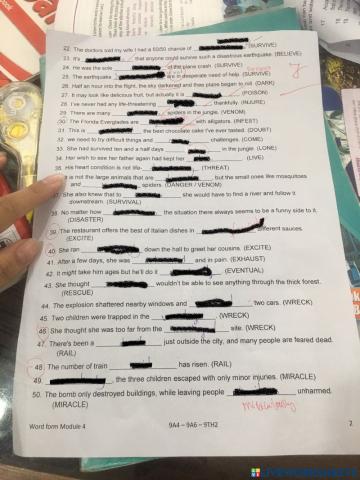 M Anh - Wordform Part 2 - Module 4