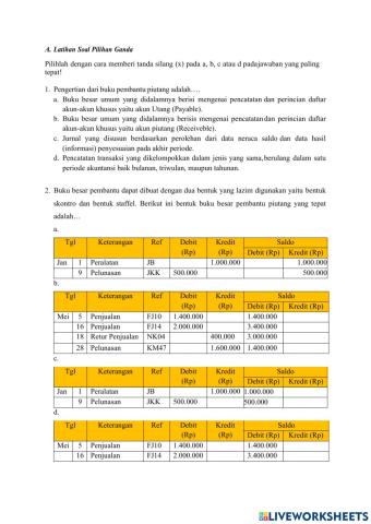 Buku Pembantu Piutang