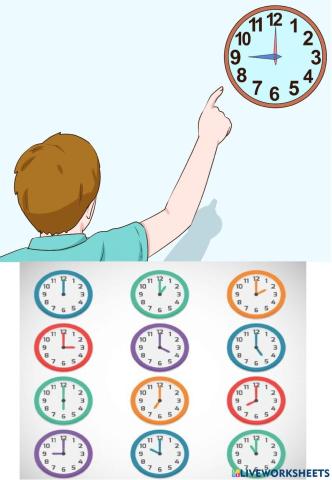 What time is it? Watch the video then listen and say!