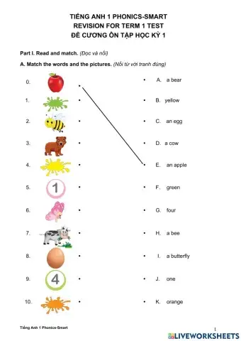 Review grade 1-term 1