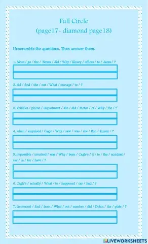 Full Circle: page 17-diamond page 18