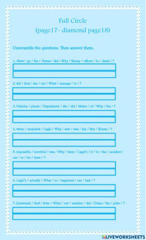 Full Circle: page 17-diamond page 18