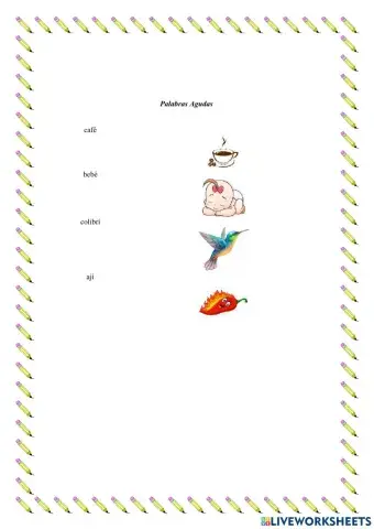 Palabras agudas, graves, esdrújulas