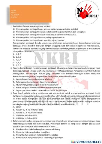 Kemerdekaan berpendapat