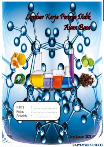 E-LKPD indikator asam basa kelas xi