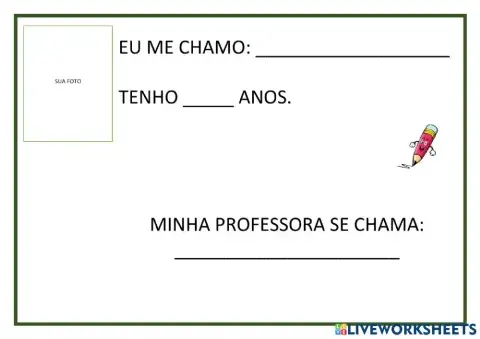 Tia Roberta - PRÉ II C