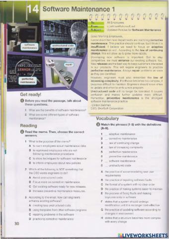 Software maintenance 1