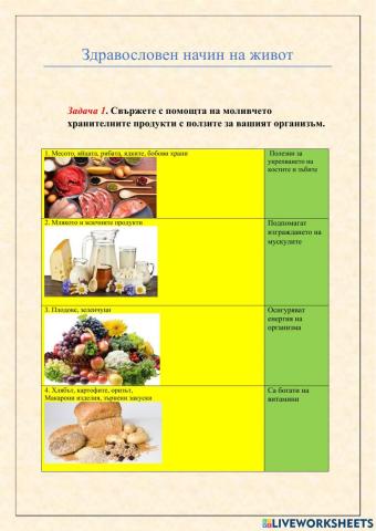 Здравословен начин на живот