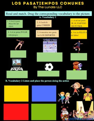 Los deportes y los pasatiempos