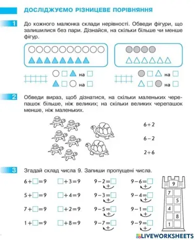 Досліджуємо різницеве порівняння