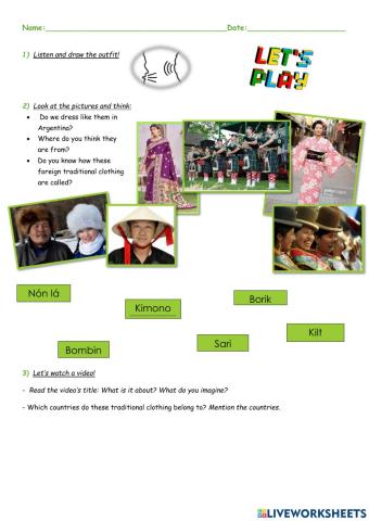 Traditional clothing around the world