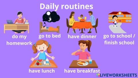 Daily routine